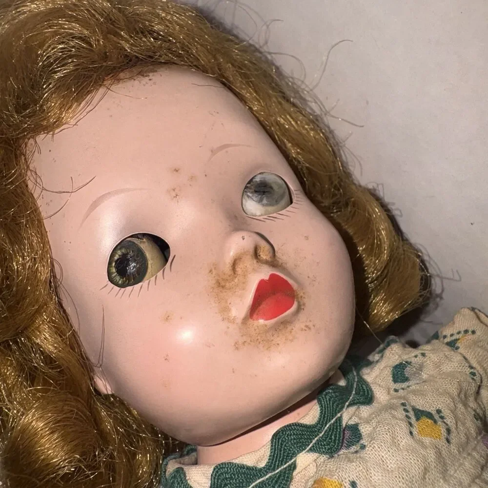 Vintage 50s Madame Alexander Doll Redhead Sleep Eyes 12” TLC Repair Project